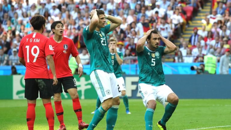 Alemanha perde para a Coreia e é eliminada do Mundial