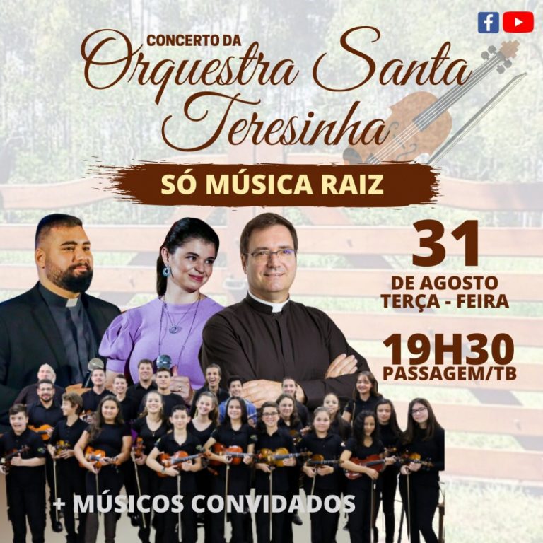 Erudito e sertanejo se encontram: Orquestra Santa Teresinha se apresentará nesta terça-feira em Tubarão