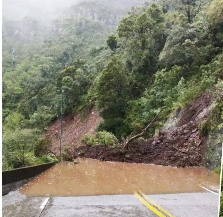 Polícia Rodoviária alerta para condições das rodovias na Serra Catarinense.