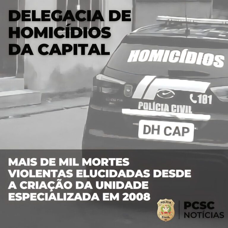 Delegacia de homicídios da capital elucida mais de mil mortes violentas desde sua criação