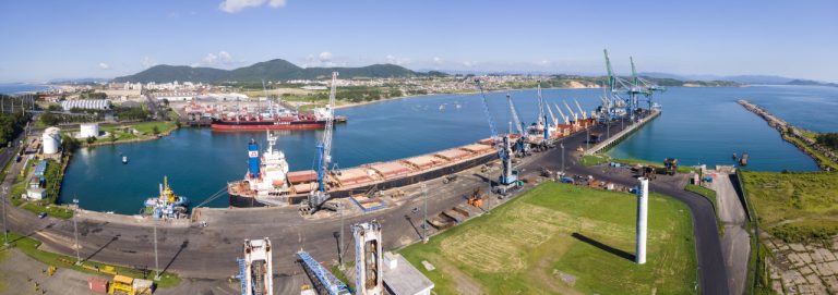 Porto de Imbituba supera expectativas com movimentação de cargas