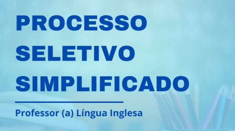 Inscrições abertas para processo seletivo de professores de inglês em Imbituba