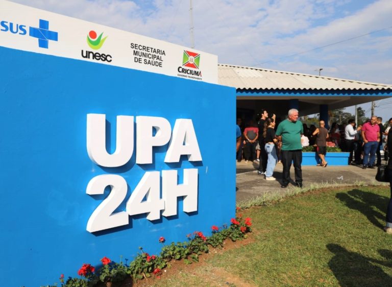 Inaugurada UPA 24h Dalbí José Sebastiana em Criciúma, ampliando acesso à saúde